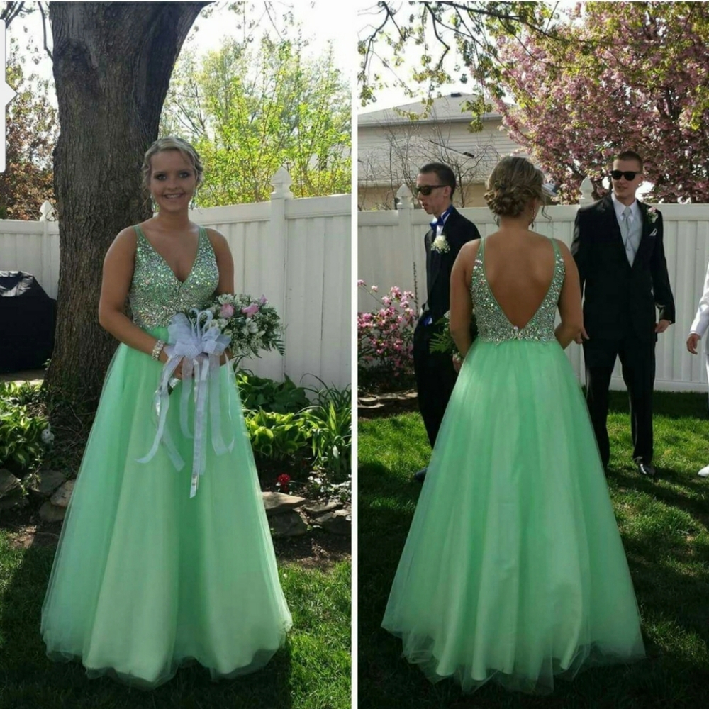 Blush Prom Dress